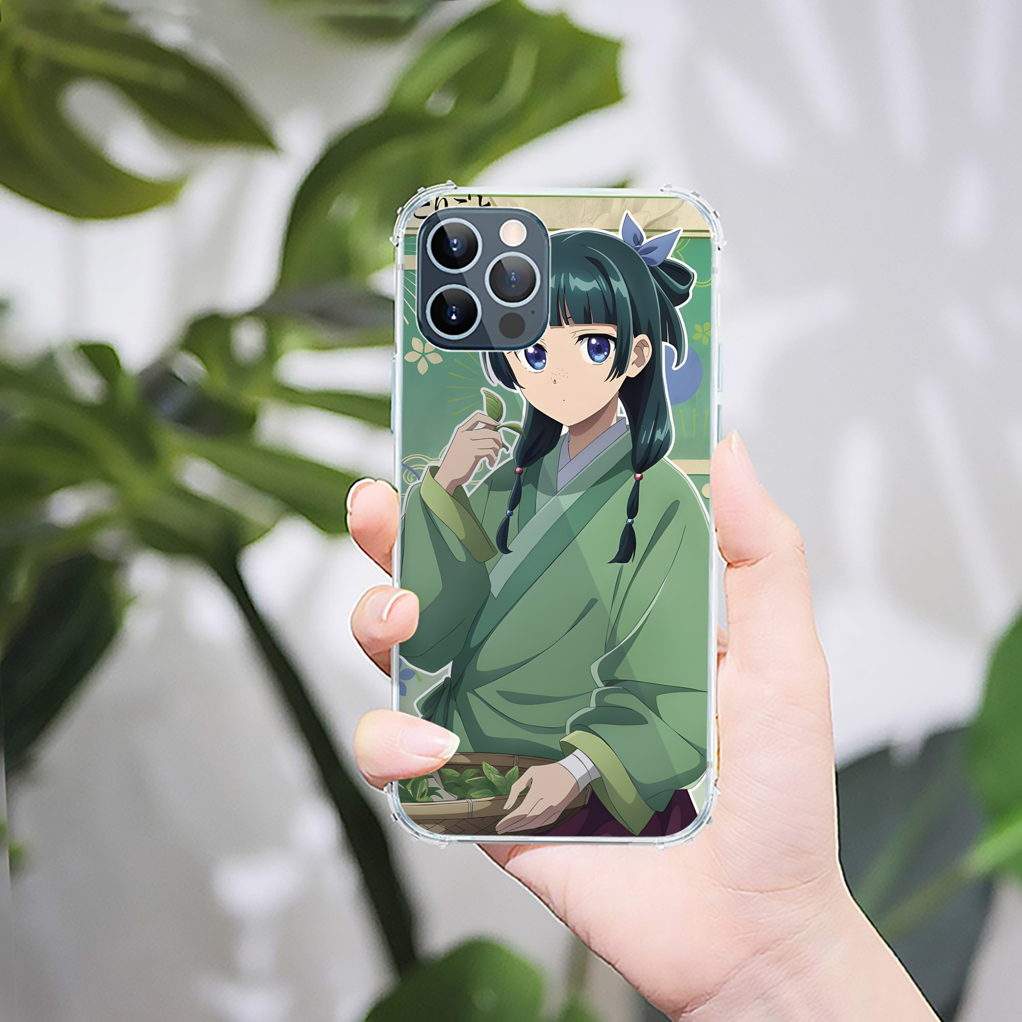 （画像用） 薬屋のひとりごと The Apothecary Diaries 【iPhone 12シリーズ対応】透明スマホケース（クリアソフトケース）